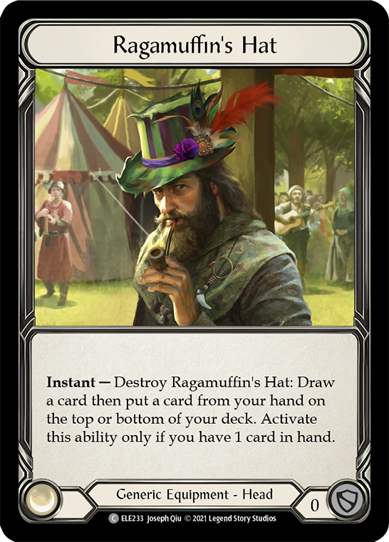Ragamuffin's Hat [ELE233] (Tales of Aria)  1st Edition Cold Foil | Gamers Paradise
