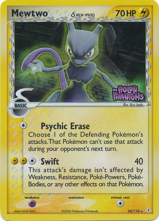 Mewtwo (24/110) (Delta Species) (Stamped) [EX: Holon Phantoms] | Gamers Paradise