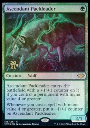 Ascendant Packleader [Innistrad: Crimson Vow Prerelease Promos] | Gamers Paradise