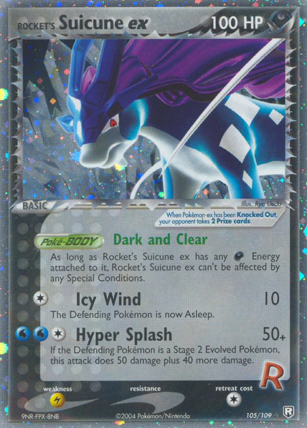 Rocket's Suicune ex (105/109) [EX: Team Rocket Returns] | Gamers Paradise