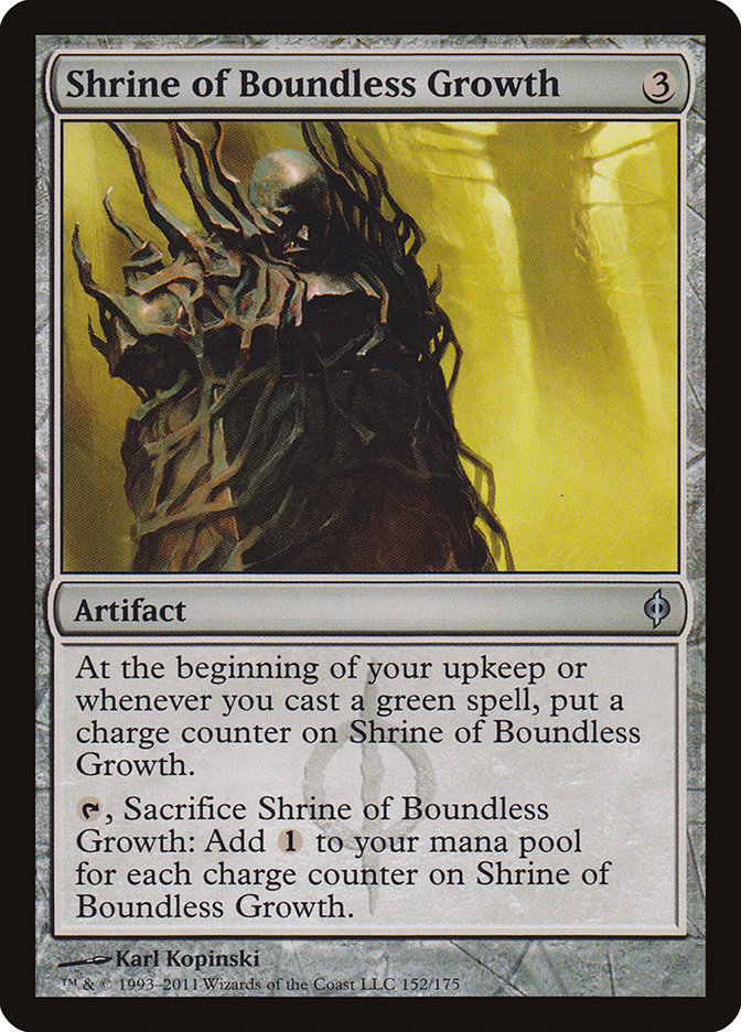 Shrine of Boundless Growth [New Phyrexia] | Gamers Paradise