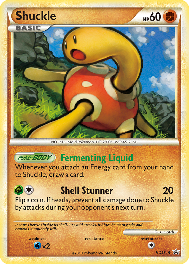 Shuckle (HGSS15) [HeartGold & SoulSilver: Black Star Promos] | Gamers Paradise