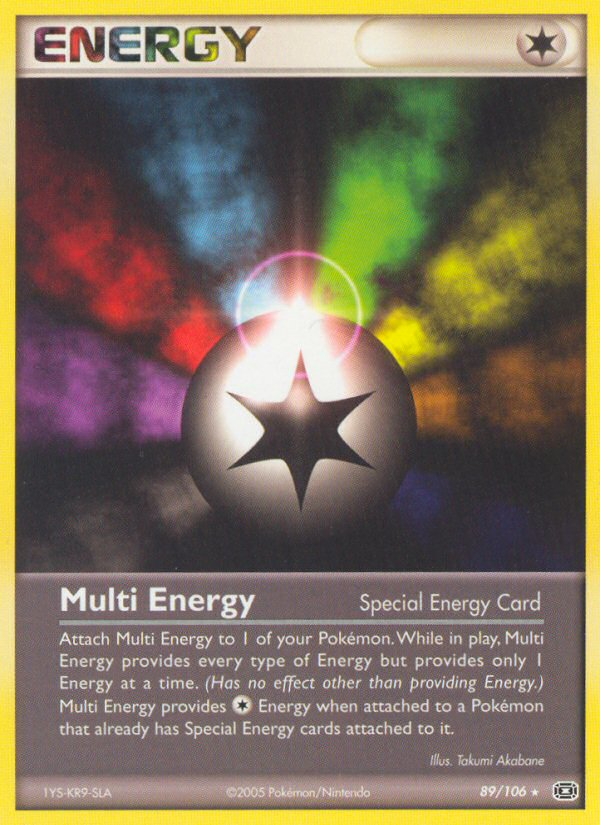 Multi Energy (89/106) [EX: Emerald] | Gamers Paradise