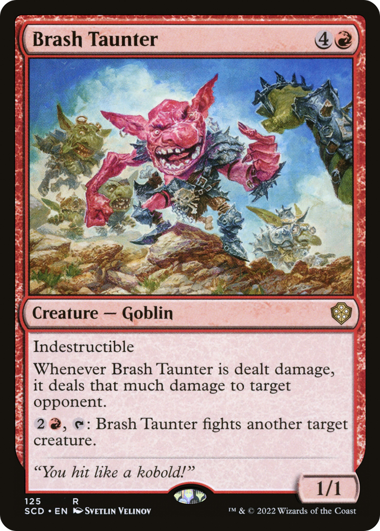 Brash Taunter [Starter Commander Decks] | Gamers Paradise