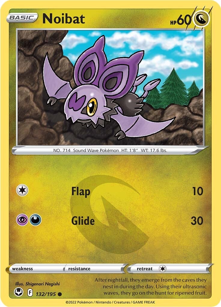 Noibat (132/195) [Sword & Shield: Silver Tempest] | Gamers Paradise