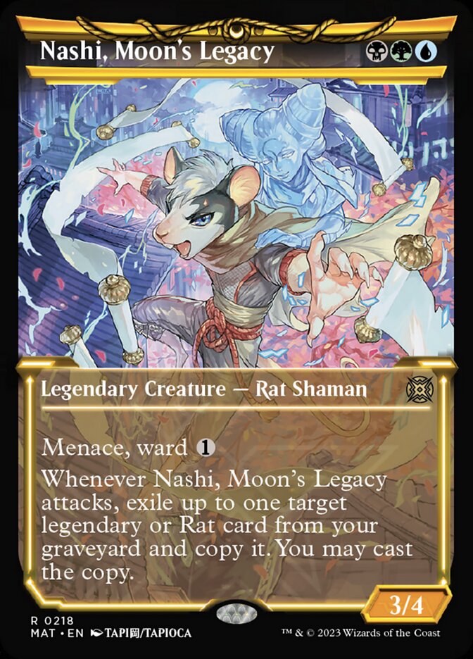 Nashi, Moon's Legacy (Showcase Halo Foil) [March of the Machine: The Aftermath] | Gamers Paradise