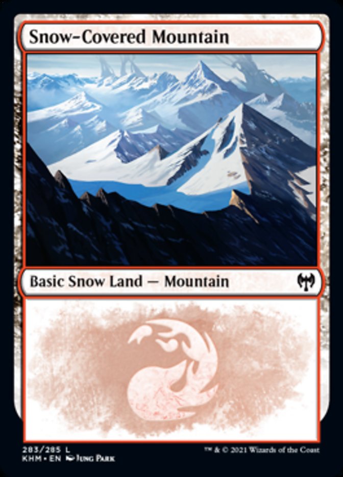 Snow-Covered Mountain (283) [Kaldheim] | Gamers Paradise