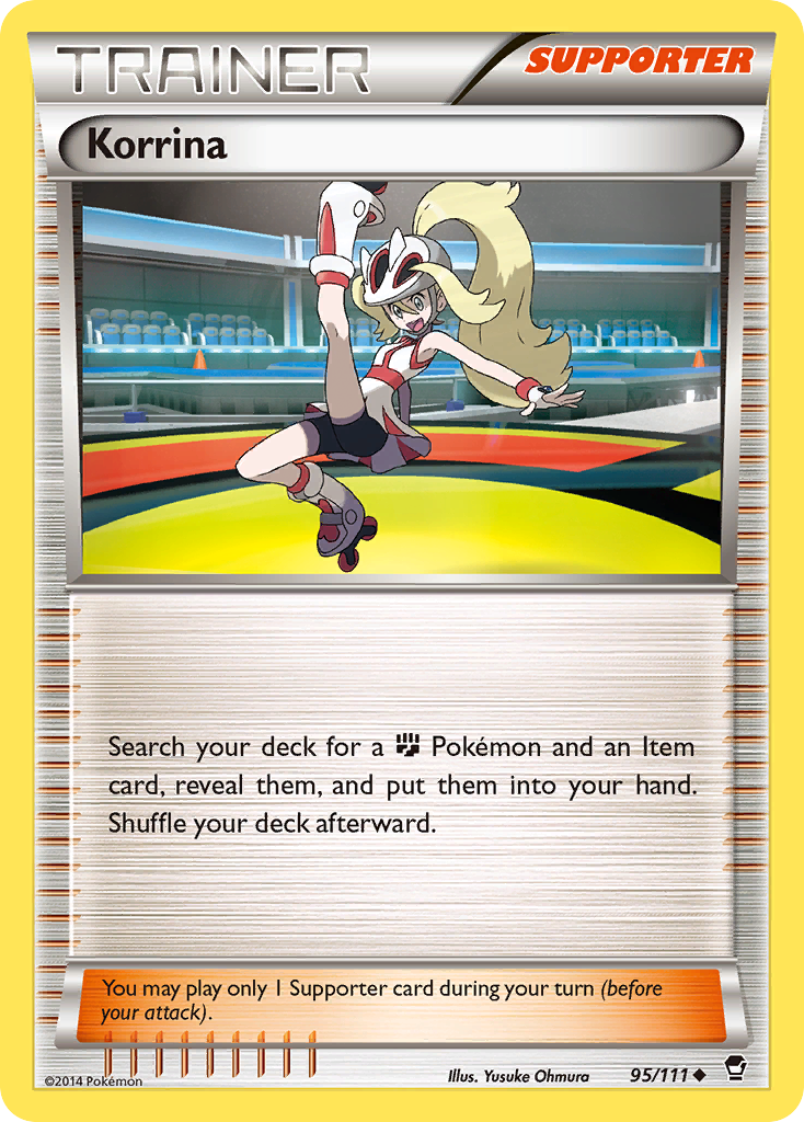 Korrina (95/111) [XY: Furious Fists] | Gamers Paradise