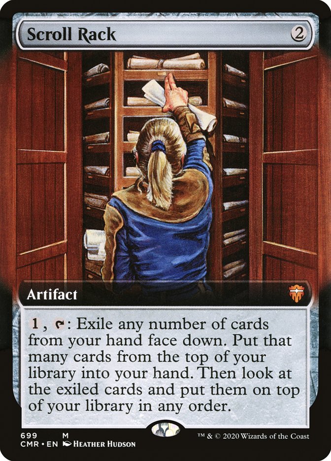 Scroll Rack (Extended Art) [Commander Legends] | Gamers Paradise
