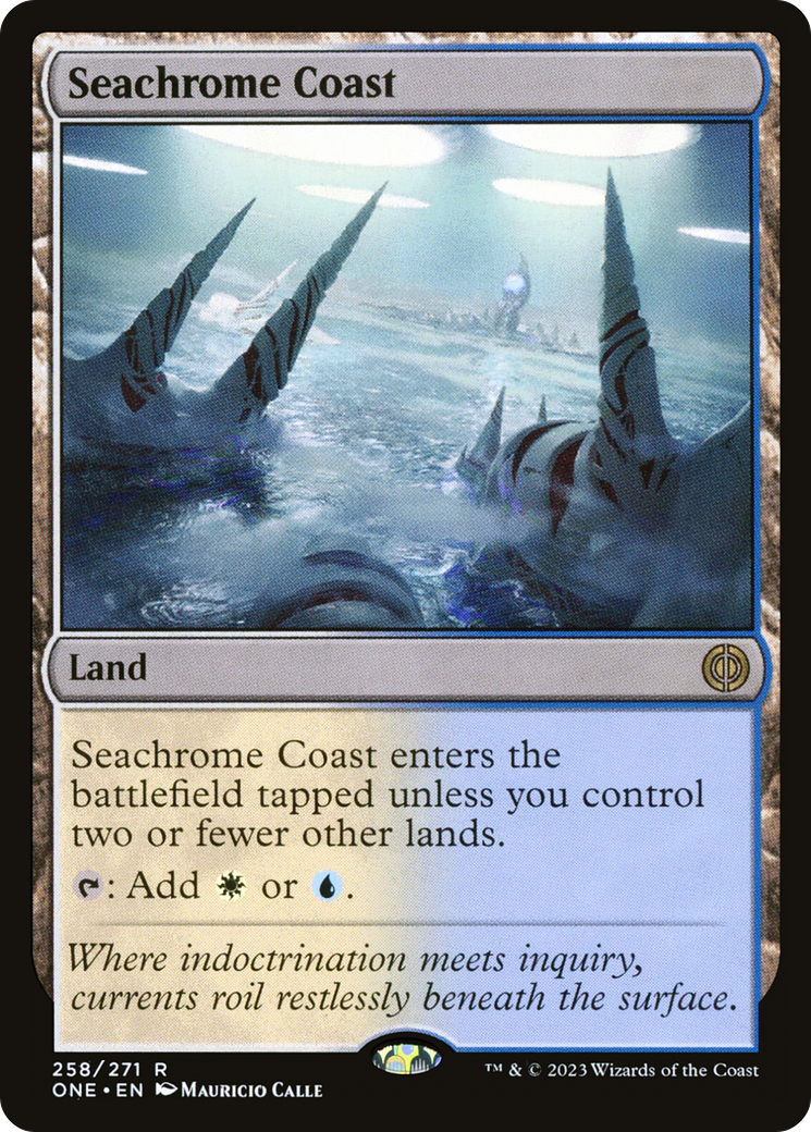 Seachrome Coast [Phyrexia: All Will Be One] | Gamers Paradise