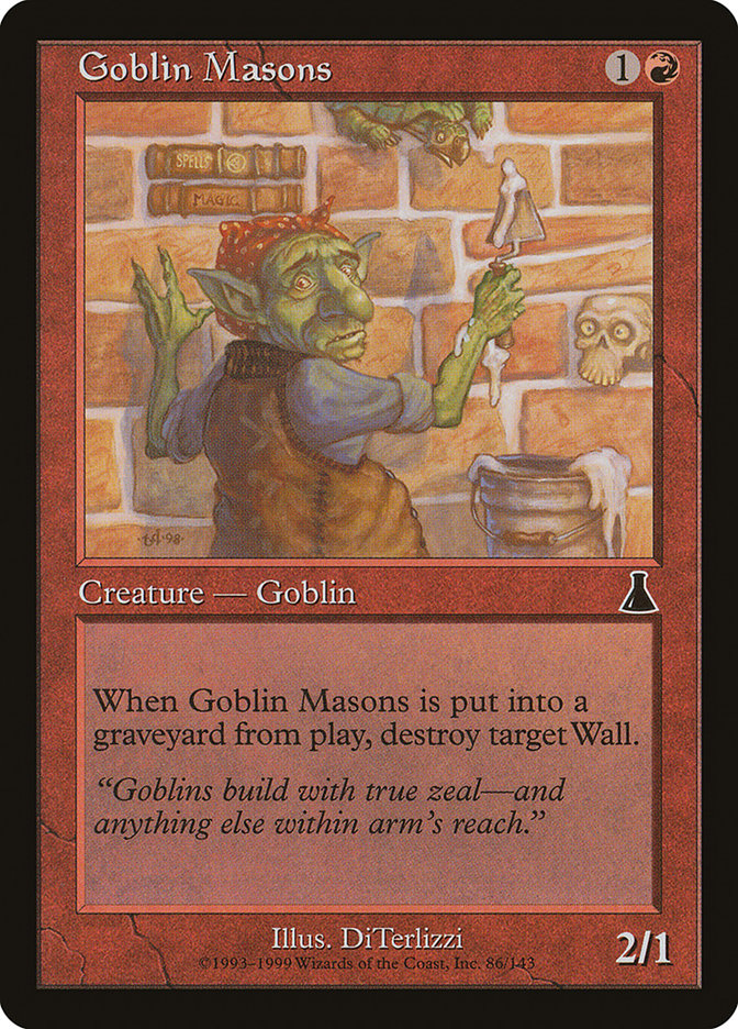 Goblin Masons [Urza's Destiny] | Gamers Paradise