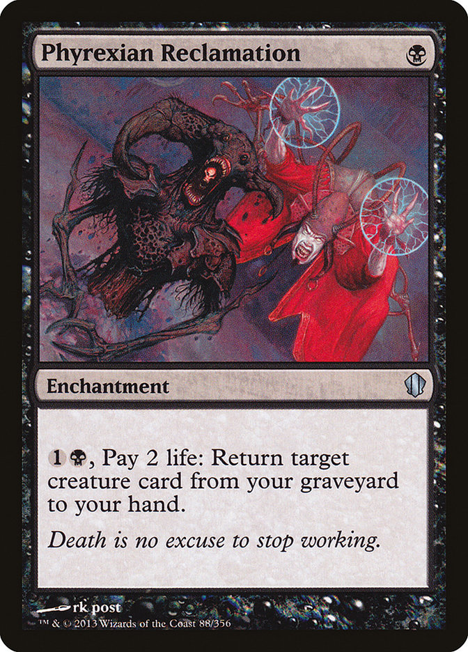 Phyrexian Reclamation [Commander 2013] | Gamers Paradise