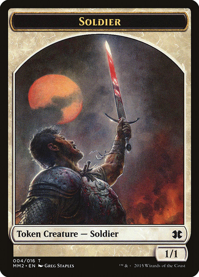 Soldier Token [Modern Masters 2015 Tokens] | Gamers Paradise