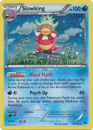 Slowking (21/122) (Cosmos Holo) [XY: BREAKpoint] | Gamers Paradise