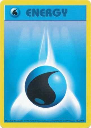 Water Energy (102/102) [Base Set Shadowless Unlimited] | Gamers Paradise