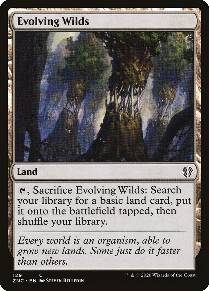 Evolving Wilds [Zendikar Rising Commander] | Gamers Paradise