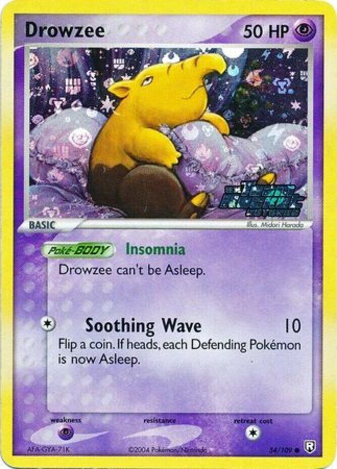 Drowzee (54/109) (Stamped) [EX: Team Rocket Returns] | Gamers Paradise