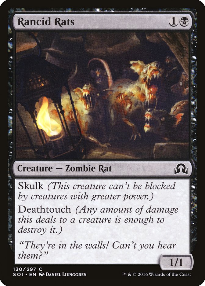 Rancid Rats [Shadows over Innistrad] | Gamers Paradise