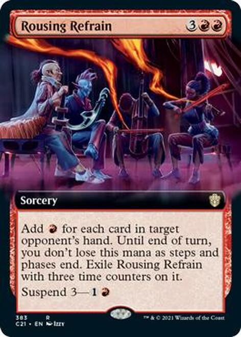Rousing Refrain (Extended Art) [Commander 2021] | Gamers Paradise