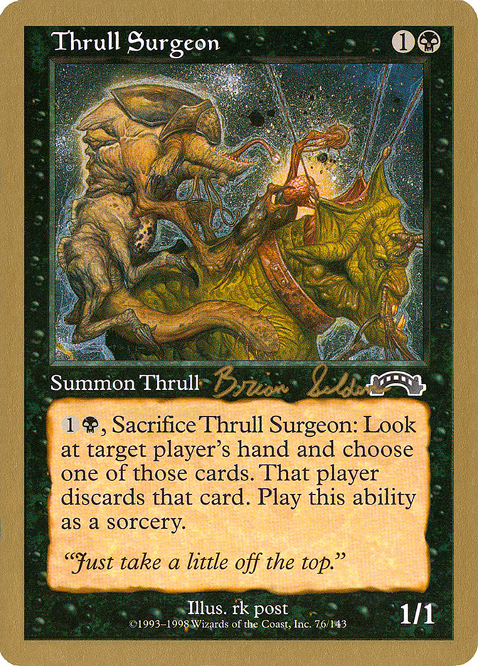 Thrull Surgeon (Brian Selden) [World Championship Decks 1998] | Gamers Paradise