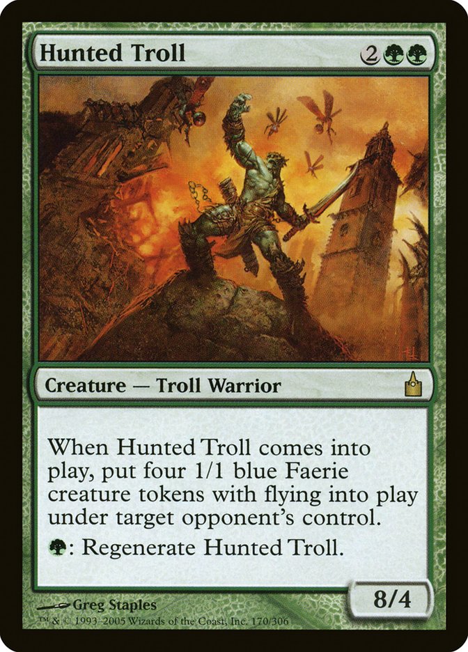 Hunted Troll [Ravnica: City of Guilds] | Gamers Paradise