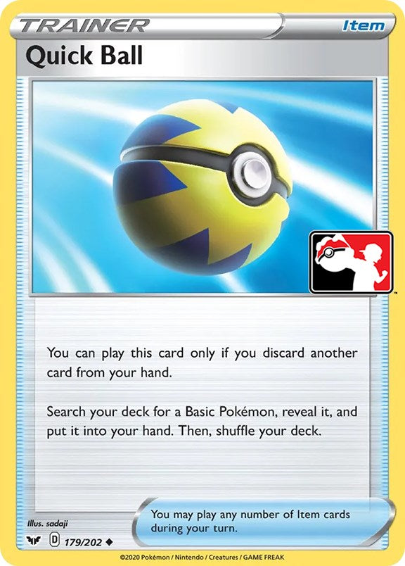 Quick Ball (179/202) [Prize Pack Series One] | Gamers Paradise