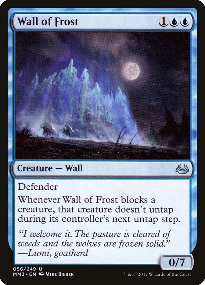 Wall of Frost [Modern Masters 2017] | Gamers Paradise