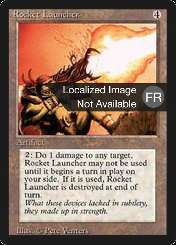 Rocket Launcher [Foreign Black Border] | Gamers Paradise