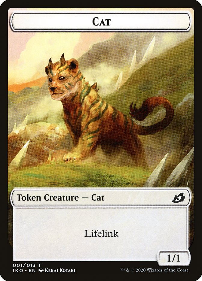 Cat Token [Ikoria: Lair of Behemoths Tokens] | Gamers Paradise