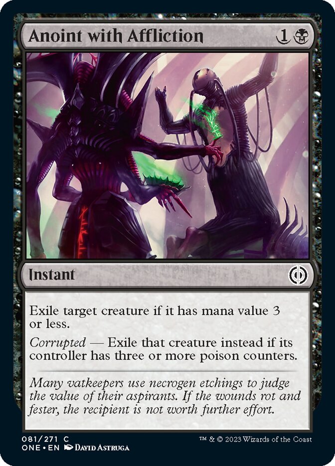 Anoint with Affliction [Phyrexia: All Will Be One] | Gamers Paradise