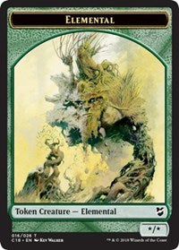 Elemental // Thopter (026) Double-Sided Token [Commander 2018 Tokens] | Gamers Paradise