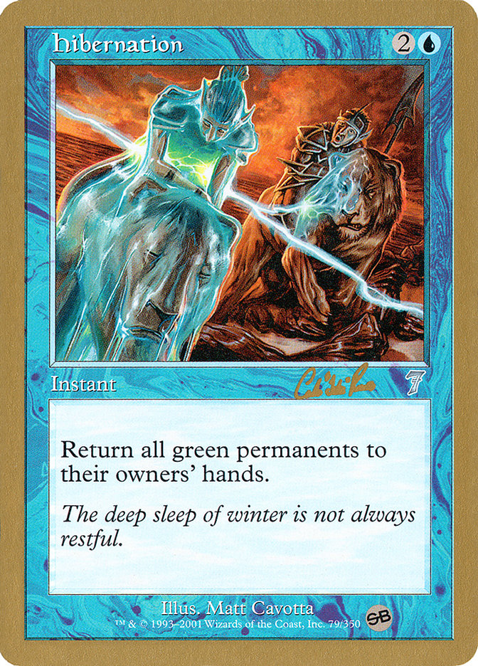 Hibernation (Carlos Romao) (SB) [World Championship Decks 2002] | Gamers Paradise