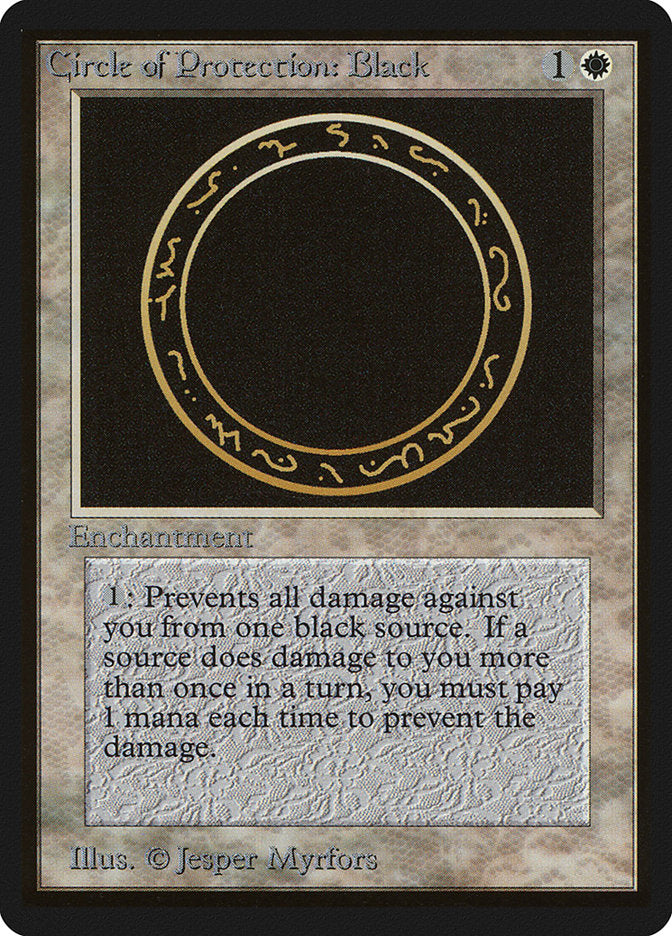 Circle of Protection: Black [Beta Edition] | Gamers Paradise