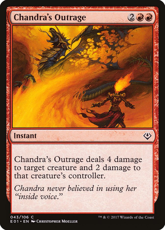 Chandra's Outrage [Archenemy: Nicol Bolas] | Gamers Paradise