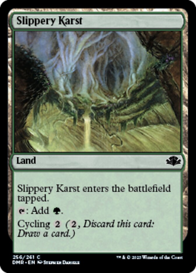 Slippery Karst [Dominaria Remastered] | Gamers Paradise