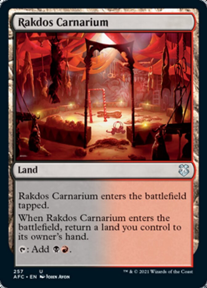 Rakdos Carnarium [Dungeons & Dragons: Adventures in the Forgotten Realms Commander] | Gamers Paradise