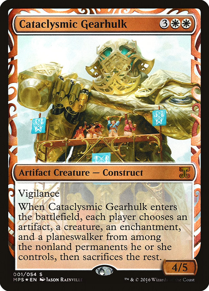 Cataclysmic Gearhulk [Kaladesh Inventions] | Gamers Paradise