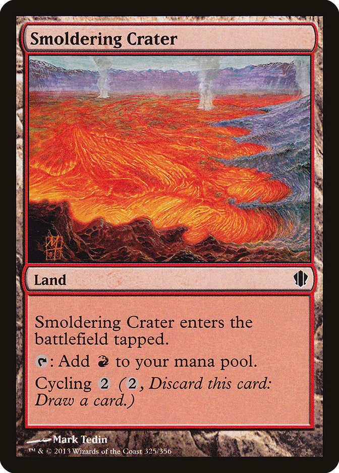 Smoldering Crater [Commander 2013] | Gamers Paradise