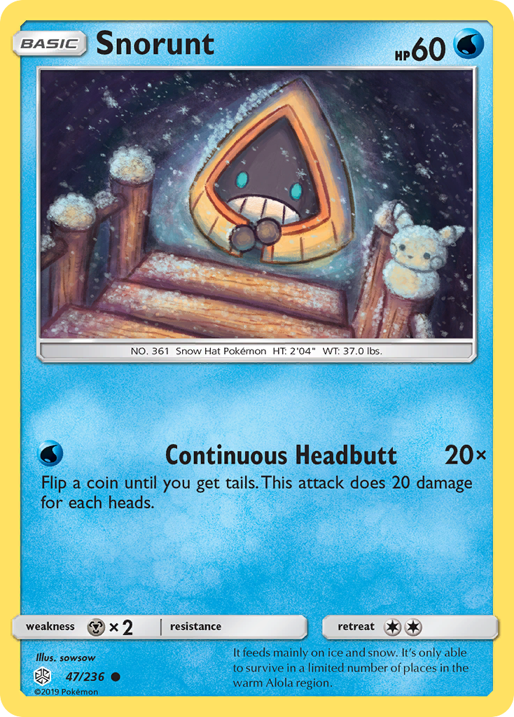 Snorunt (47/236) [Sun & Moon: Cosmic Eclipse] | Gamers Paradise