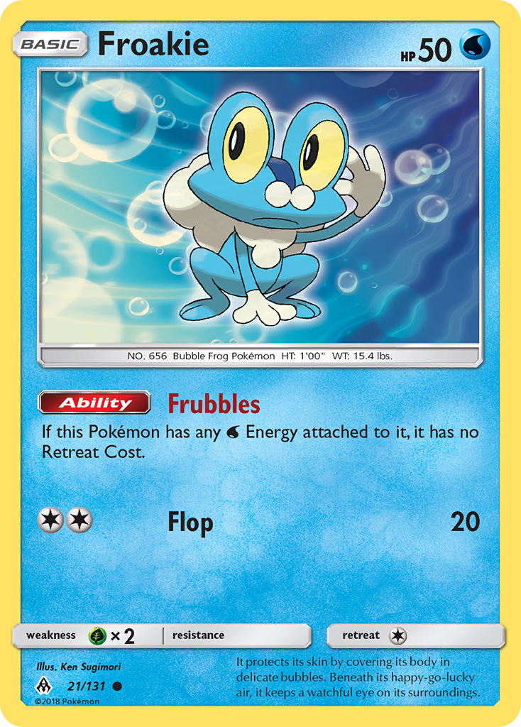 Froakie (21/131) [Sun & Moon: Forbidden Light] | Gamers Paradise