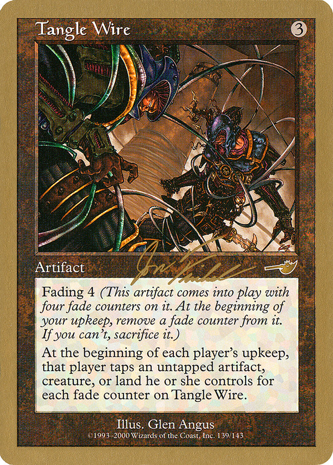 Tangle Wire (Jon Finkel) [World Championship Decks 2000] | Gamers Paradise