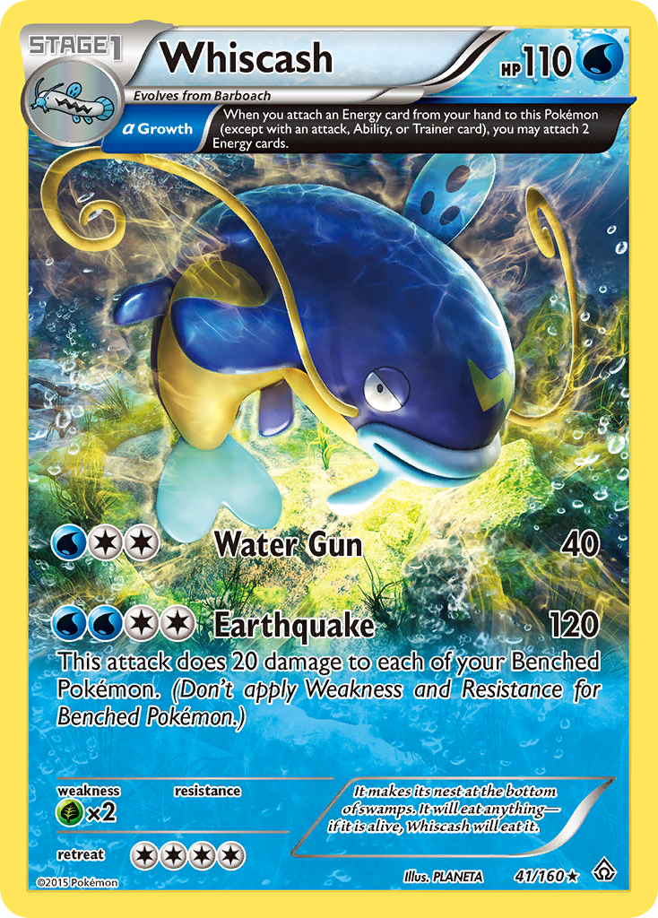 Whiscash (41/160) [XY: Primal Clash] | Gamers Paradise