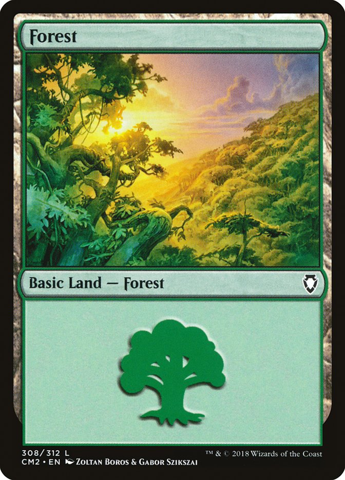 Forest (308) [Commander Anthology Volume II] | Gamers Paradise