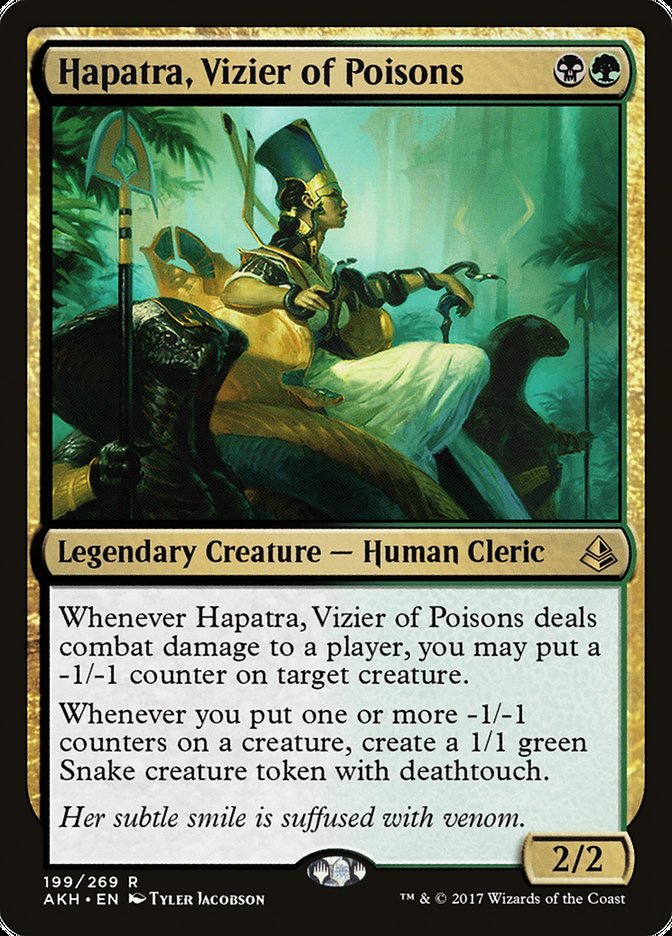 Hapatra, Vizier of Poisons [Amonkhet] | Gamers Paradise