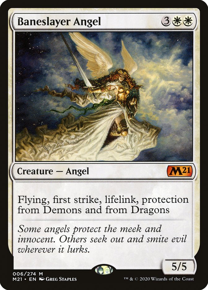 Baneslayer Angel [Core Set 2021] | Gamers Paradise