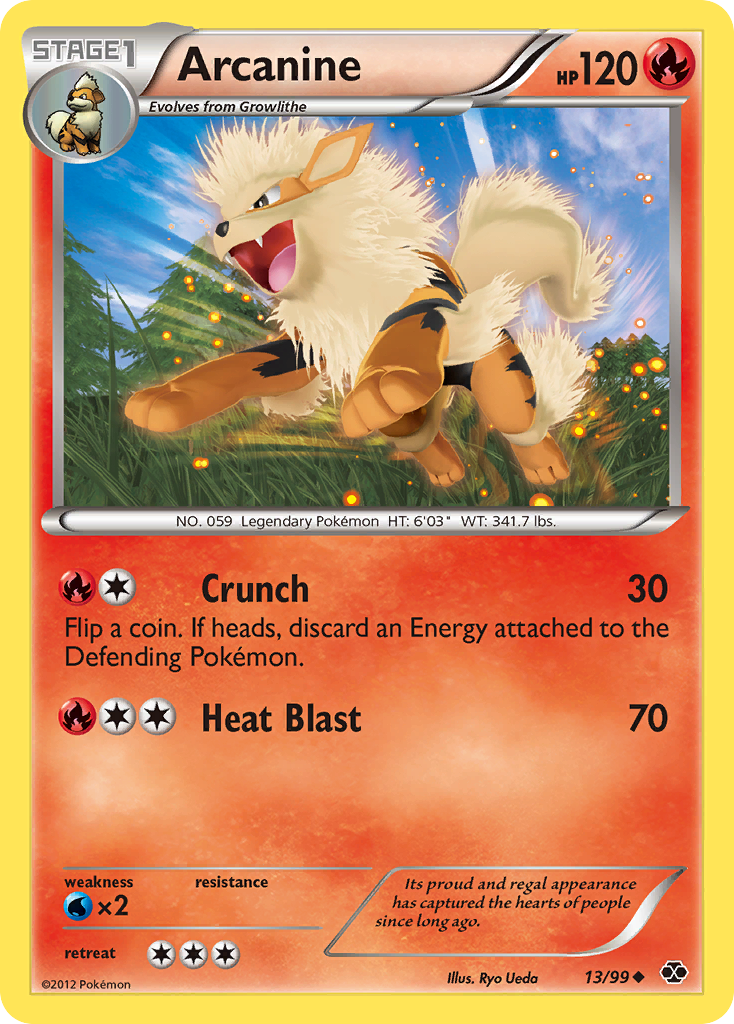 Arcanine (13/99) [Black & White: Next Destinies] | Gamers Paradise