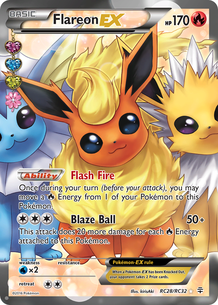 Flareon EX (RC28/RC32) [XY: Generations] | Gamers Paradise