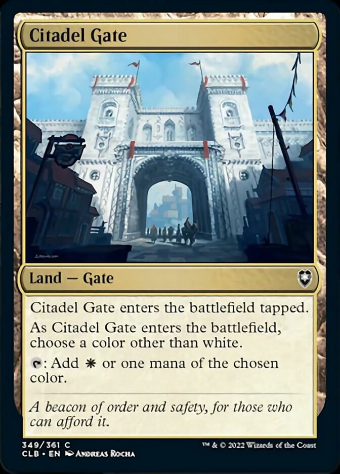 Citadel Gate [Commander Legends: Battle for Baldur's Gate] | Gamers Paradise