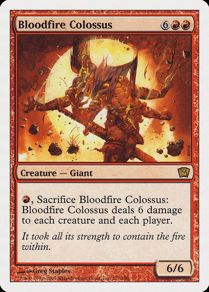 Bloodfire Colossus [Ninth Edition] | Gamers Paradise