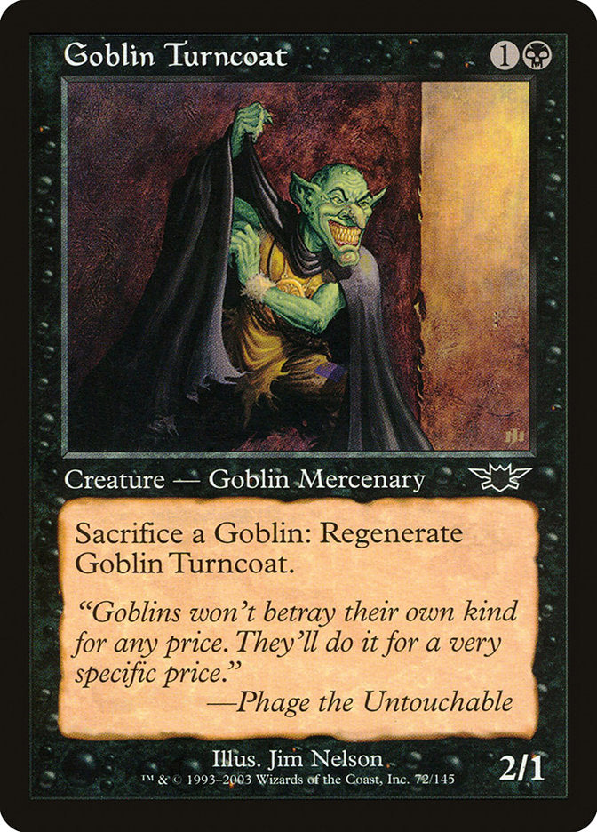 Goblin Turncoat [Legions] | Gamers Paradise